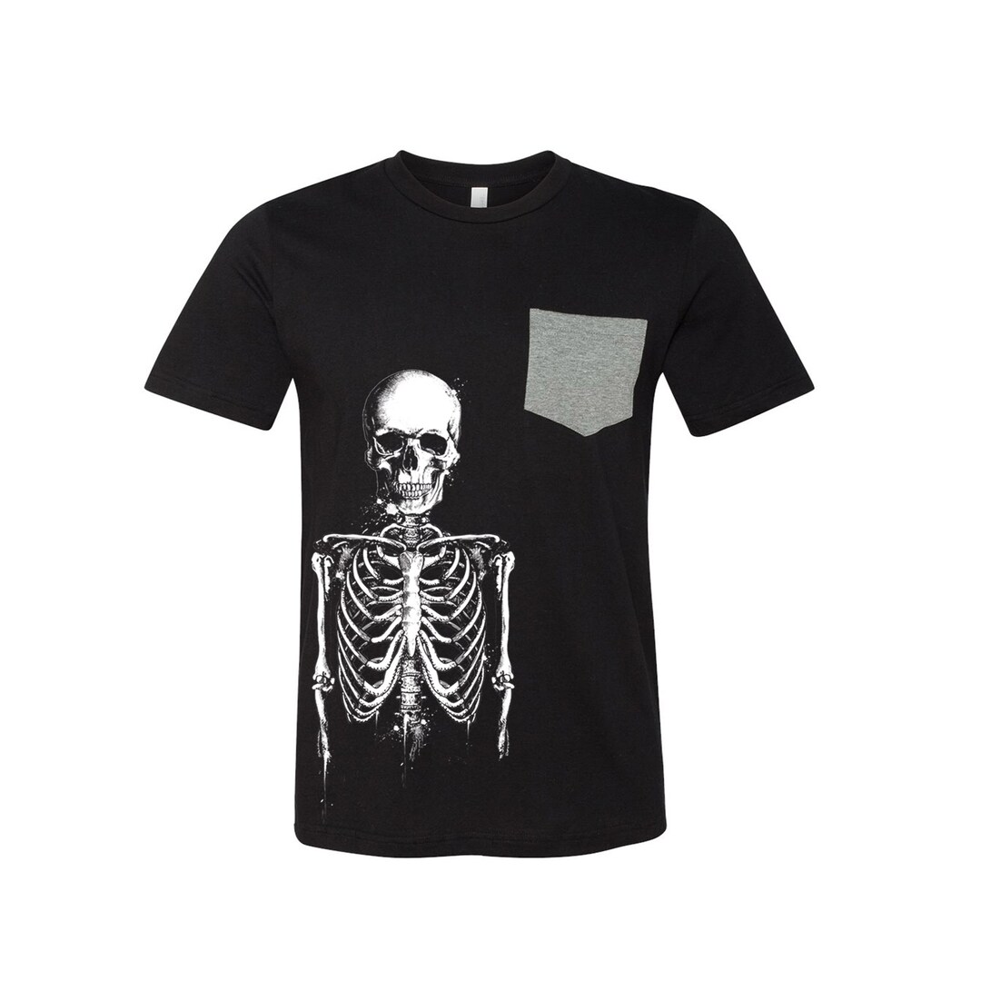 Halloween Skeleton Rocker Graphic T-Shirt Halloween Skeleton Rocker Graphic T-Shirt